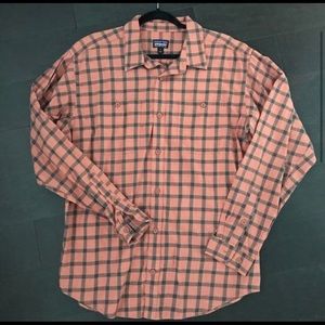 Patagonia Men’s Long Sleeve Flannel Shirt Size L